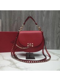 Replica VALENTINO Candy quilted leather cross-body bag V3410 red JH09806Ix48