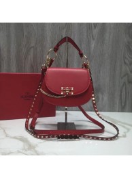 Replica VALENTINO Candy quilted leather cross-body bag V3412 red JH09802Aj18