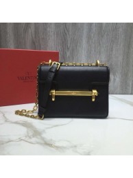 Replica VALENTINO Uptown shoulder bag A3196 black JH09758lx86