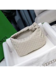 Top Replica Bottega Veneta MINI BV JODIE 609409 white JH09190Qt73