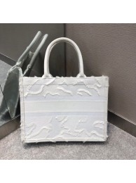 Top SMALL DIOR BOOK TOTE Embroidered M1296-5 JH06972oA83