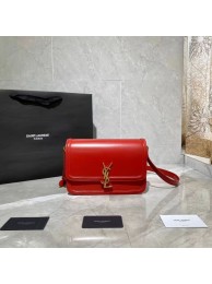 Top SOLFERINO MEDIUM SATCHEL IN BOX SAINT LAURENT LEATHER Y63435 RED JH07745eB82