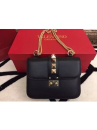 Valentino Garavani Shoulder Bag Ferrari Leather V0817 Black JH09902RI33