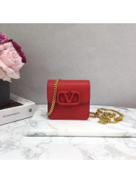 VALENTINO Origianl leather 067 Chain bag red JH09571ja59