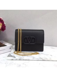 VALENTINO Origianl leather 069 Chain bag black JH09567Ga14