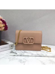 VALENTINO Origianl leather 069 Chain bag pink JH09569DW98