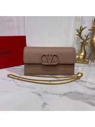 VALENTINO Origianl Leather Bag V0018 Nude JH09658Ce27