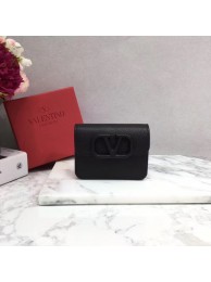 VALENTINO Origianl leather Card Holder 062 black JH09561WA43