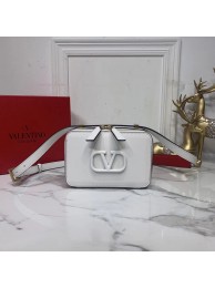 VALENTINO Origianl leather shoulder bag V0020 white JH09657Js85