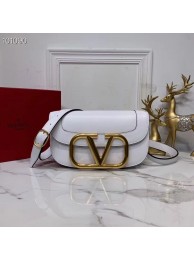 VALENTINO Origianl leather shoulder bag V0030 white JH09644ym68