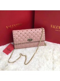 Valentino Original Leather cross-body bag 38020 pink JH09879uq12