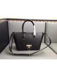 Valentino Tote Bag Original Leather 0472 black JH09892pT90