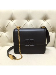 VALENTINO VLOCK Origianl leather shoulder bag 0908 black JH09551SS70