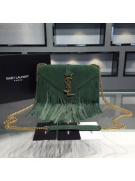 Yves Saint Laurent Classic Flap Bag 30340 green JH08340VQ41