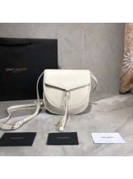 Yves Saint Laurent Cow Leather Shoulder Bag Y551559 White JH07843GR32