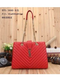 Yves Saint Laurent hot style shoulder bag 26585 red JH08377pO91