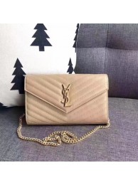 Yves Saint Laurent hot style shoulder bag 360459 apricot JH08337YC66