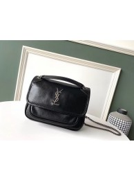 Yves Saint Laurent NIKI BABY IN LAMBSKIN 5811 black JH07850ZL98